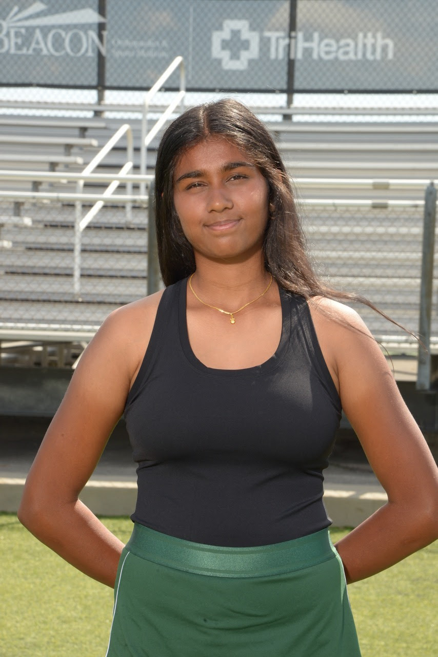 Bhavana is a freshman on the Mason Girls Tennis Team.